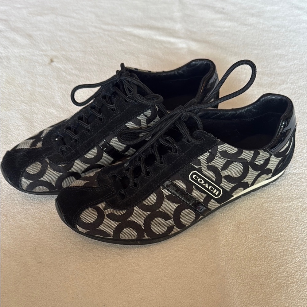 Coach Black and Gray Sneakers